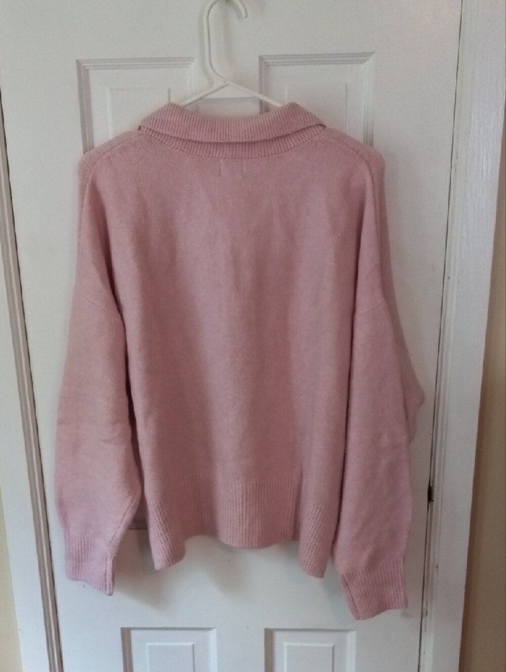 Target Blush Pink Collared Button Cardigan - Picture 2 of 5
